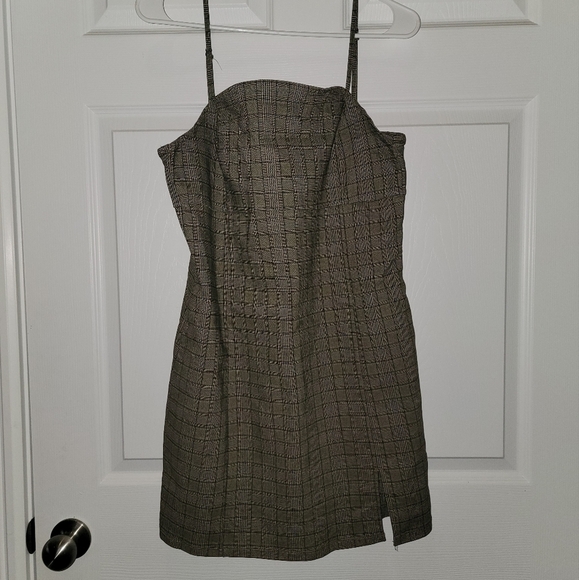Garage  Body Con Plaid Dress - Picture 2 of 7